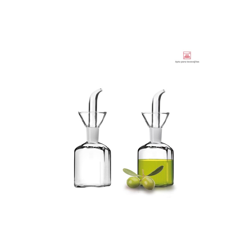 IBILI Oil Cruet 125 ml of Glass, 13 x 6