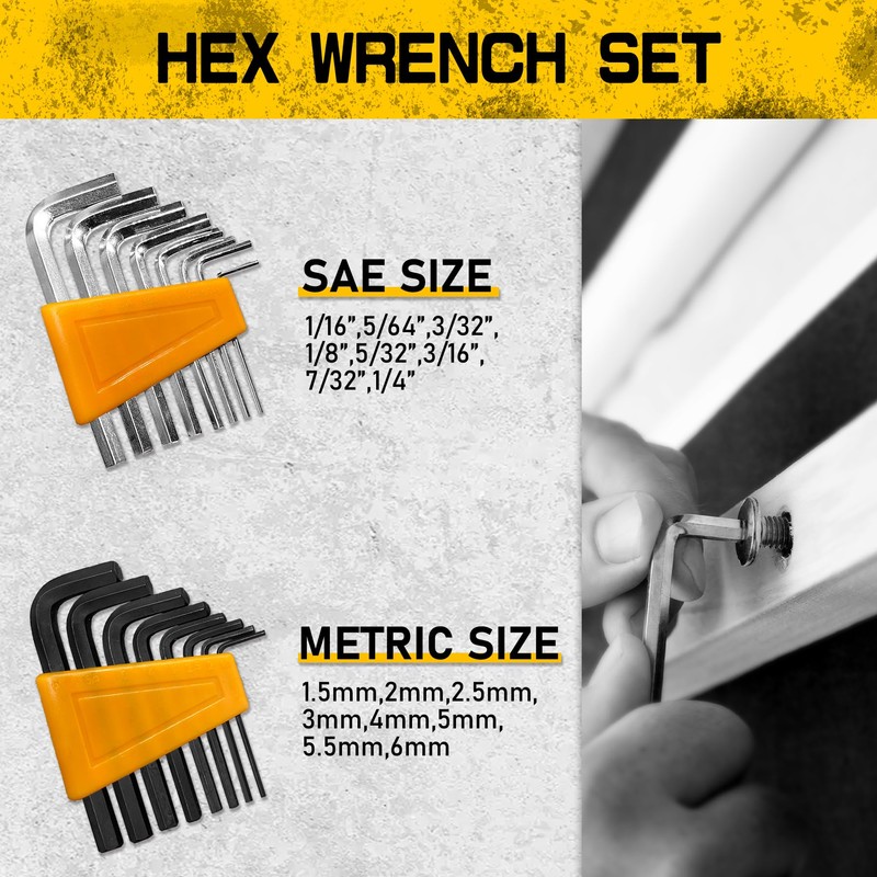 53-piece Magnetic Screwdrivers Set with Case,Phillips, Hex, Pozidriv,Torx and Precision