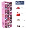 Libeder Hanging Closet Organizers 30 Section Shoe Shelves, Shoe Storage