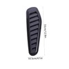 Gatuida 2pcs Carbon Fiber Style Car Air Flow Vent Covers