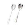HUATEEN Stainless Steel Salad Servers Set,2 PCS Salad Spoon and