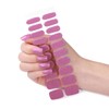 Semi Cured Gel Nail Strips,UV Nail Stickers,20Pcs Gel Stickers for