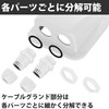 HAMILO Solar Cable Box Dome Flat Roof Camper Boat