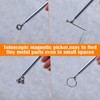 GOLD DEER Magnetic Wristband Pickup Tool Magnetic Wristband Screw Wristband