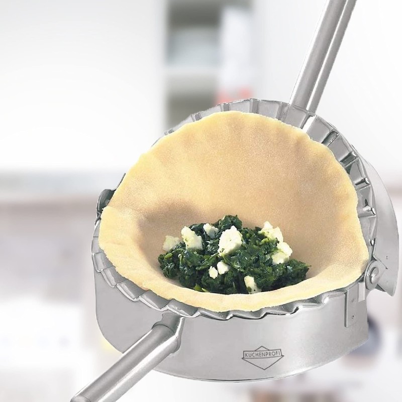 Kuchenprofi Ravioli Cornish Pasty Maker Mould and Cutter Stainless Steel