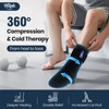 Hilph Full Foot Ice Pack Gel Sock for Hot &