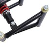 12''Go Kart Kit Front Suspension Shock Swing Arm Full Kit,Upper/Lower
