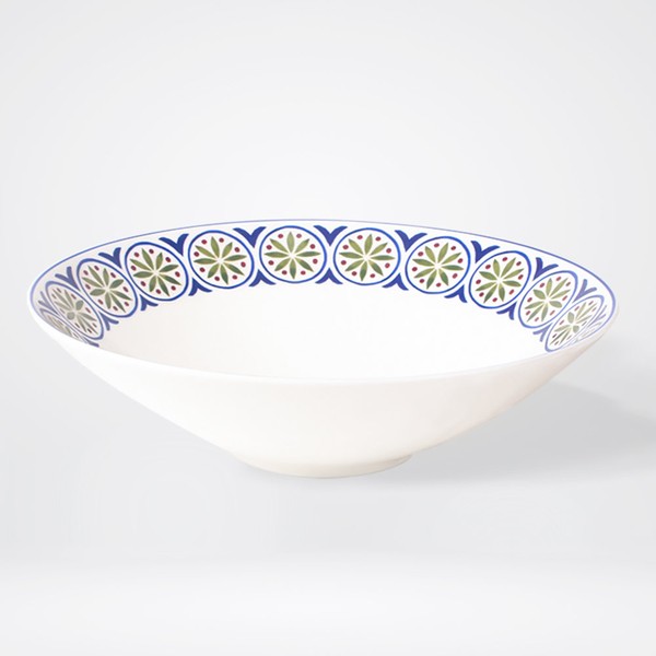 Korea Ceramics Bone China Peacock 10-inch Cooking Bowl 1P Salad