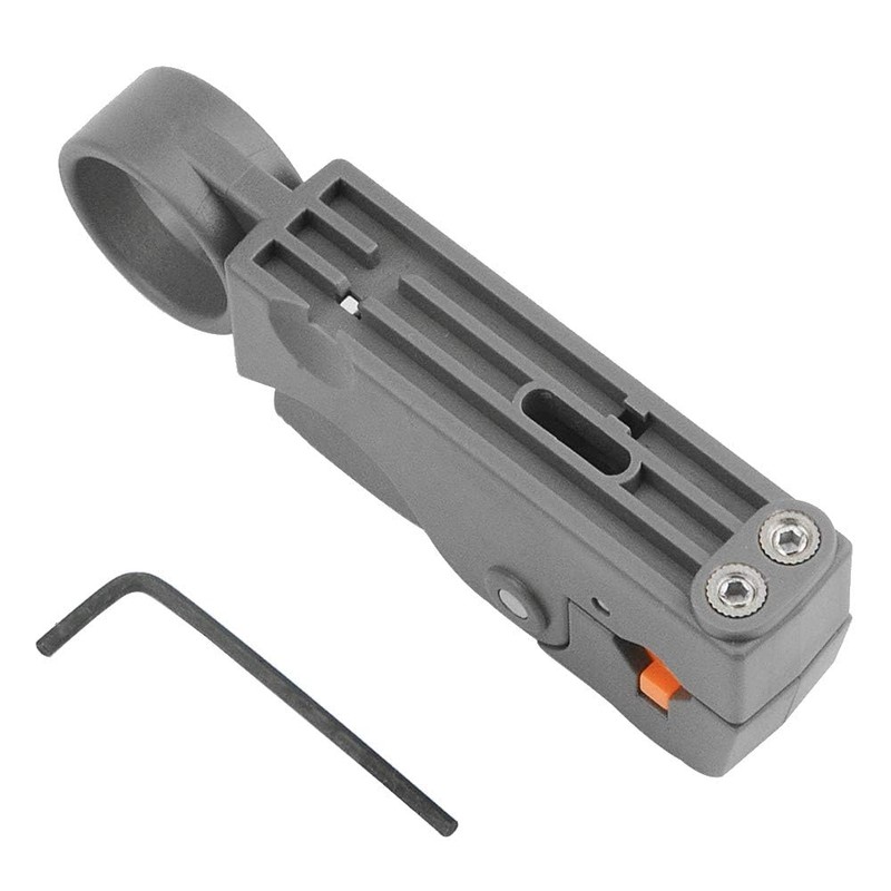 WMYCONGCONG Coaxial Cable Stripper Compression Tool Wire Terminal Crimper Coaxial
