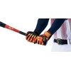 ZETT BG798 Neo Status Batting Gloves, Ambidextrous, Red x Gold