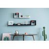 Muzilife Floating Picture Ledge Display Shelves Decorative Wall Mounted Storage