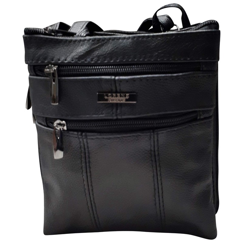 Lorenz New Genuine Soft Leather Ladies Cross Body Shoulder Side