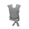 Grey Baby Wrap Carrier - Breathable Baby Sling, Lightweight Front