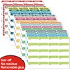 400 pcs 20 Designs Pre-Printed Color-Coded Home Removable Glue Moving