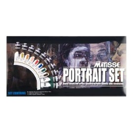 Derivan Matisse Structure Portrait Acrylic Paints 75 ml (10-Pieces Set)