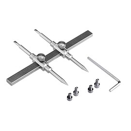 TSUCIA Camera Lens Spanner, Range 0.4 - 5.1 inches (10 - 130 mm), Maintenance Tool Kit, Crab Wrench Repair Tool, Lens Opener, Repair Tool