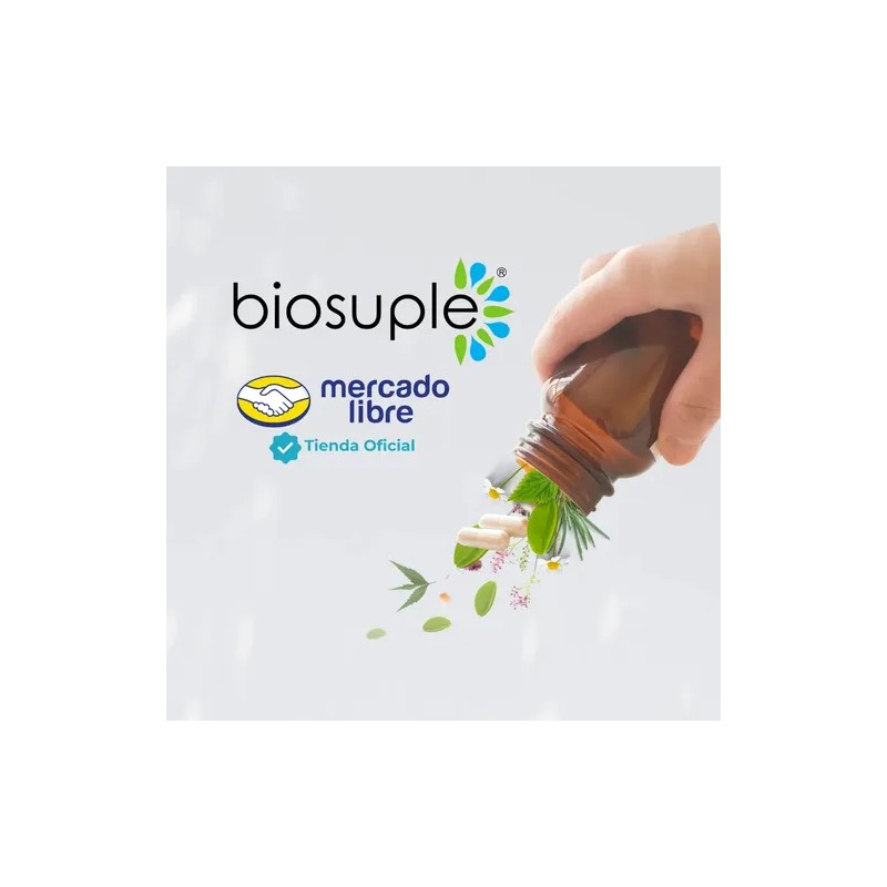 Biosuple Biotina Ácido Hialurónico Vitaminas 60 Cápsulas Uñas Cabello