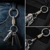 [TISUR] Titanium Key Ring 360° Swivel Connector Breakaway Quick Release