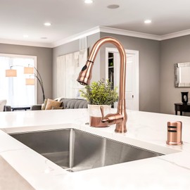 Copper Kitchen Dishwasher Air Gap Cap, Copper Air Gap Cover for Replacement - Akicon (79106)