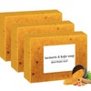 3PCS Lemon Turmeric KojicAcid Soap, Turmeric & Kojic Acid Brightening