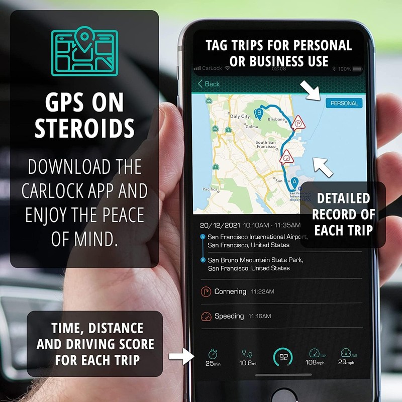 CARLOCK Anti Theft Car Device - Real Time 4G Car