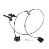 Unbranded Go kart Hydraulic Rear Brake Caliper Foot Brake Assembly