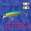 DAIWA Shoreline Shiner Z Set Upper 75S-DR Lure, Design: Chart
