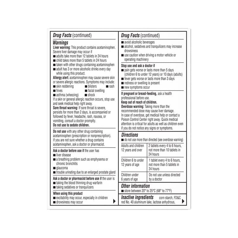 Coricidin HBP Cold & Flu Relief Tablets 20CT (Pack 2)