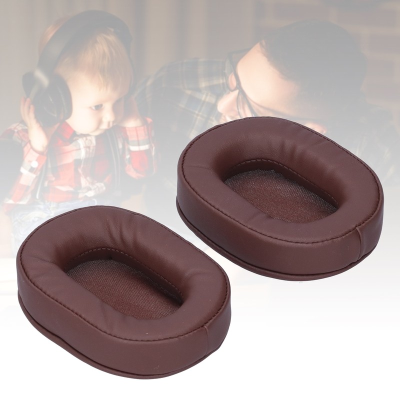 Replaceable Memory Foam Ear Pad Headphone Cover Fit for ATHMSR7