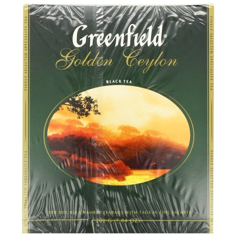 Greenfield Golden Ceylon Сlassic Collection Black Tea Finely Selected Speciality