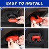 Car Front Bumper Tow Hook Cover Compatible with Nisan Frontier