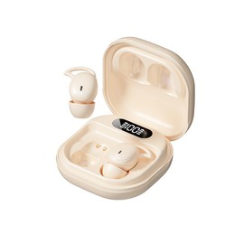 Wireless Earbuds,Mini Sleep Earbuds Bluetooth 5.46 Headphones in Ear Noise Cancelling Mic,50Hrs Hi-Fi Stereo Sound Deep Bass,LED Display IPX7 Waterproof