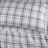 Lodge & Linen Flannel Sheets Queen Size Rich Cotton -High