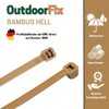 OutdoorFix Cable Ties 200 x 4.6 mm, Pack of 50