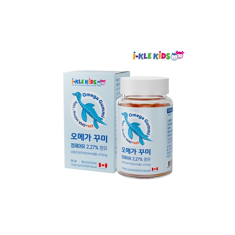 Icle Kids Omega Kkumi (60 tablets) / 아이클키즈 오메가 꾸미(60정)