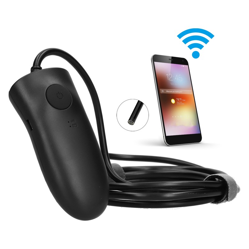 WiFi Endoscope LED Waterproof Semi Rigid Cable Industrial Accessories 500W