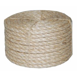 T.W. Evans Cordage Co. 22-605 1/2 in. X 50 ft Twisted Sisal Rope