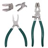 2 PCS Heavy Duty Glass Running Pliers Tips with Adjustable