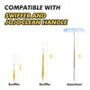 6 ft Extendable Duster Handle with 10 Refills, Compatible with