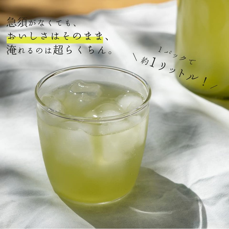 Shizuoka Matcha Cold Brew Sencha Tea Bag for 1 Liter,