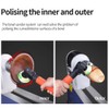 Woodworking Passive Rotary Sander - Sanding Tools Hand Held Bowl