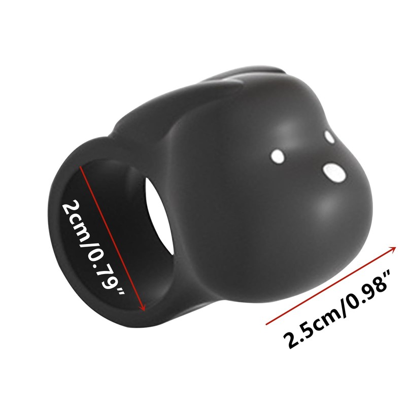 2 Pcs Door Handle Stopper, Silicone Door Bumper Protector Soft