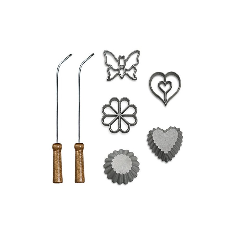 Kitchen Supply 7295 Rosette Iron 7 Piece Set, All Season