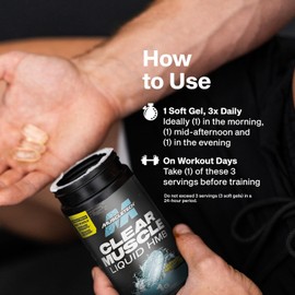 HMB 1000 mg Liquid Softgels, HMB Free Acid Supplement, 42 Softgels, Muscle Support Formula for Active Lifestyle