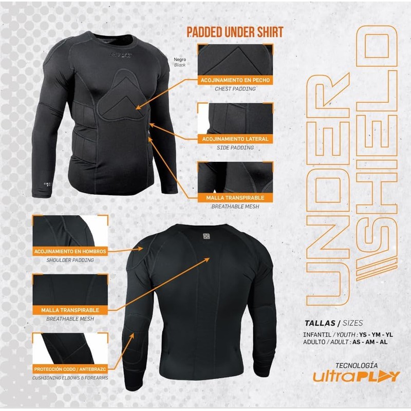 Jersey de Compresión para Portero Under Guard de Rinat –