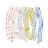 Interesse 5 PCS Fashion Scarves for Women, Multifunctional Floral Scarves