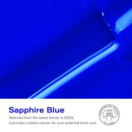 SHOYUM Royal Blue Gel Nail Polish, 15ml Sapphire Blue Gel Polish Color Soak off UV LED Spring Summer Royal Blue Nail Polish Art Design DIY Salon Manicure Holiday Gift for Women Girls