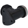 25mm x 3/4" MDPE Wall Elbow Outside Tap Fitting Threaded