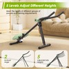 4 in 1 ab machine for stomach workout, adjustable ab