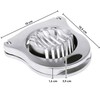 bremermann egg slicer, zinc alloy, soft-touch handles